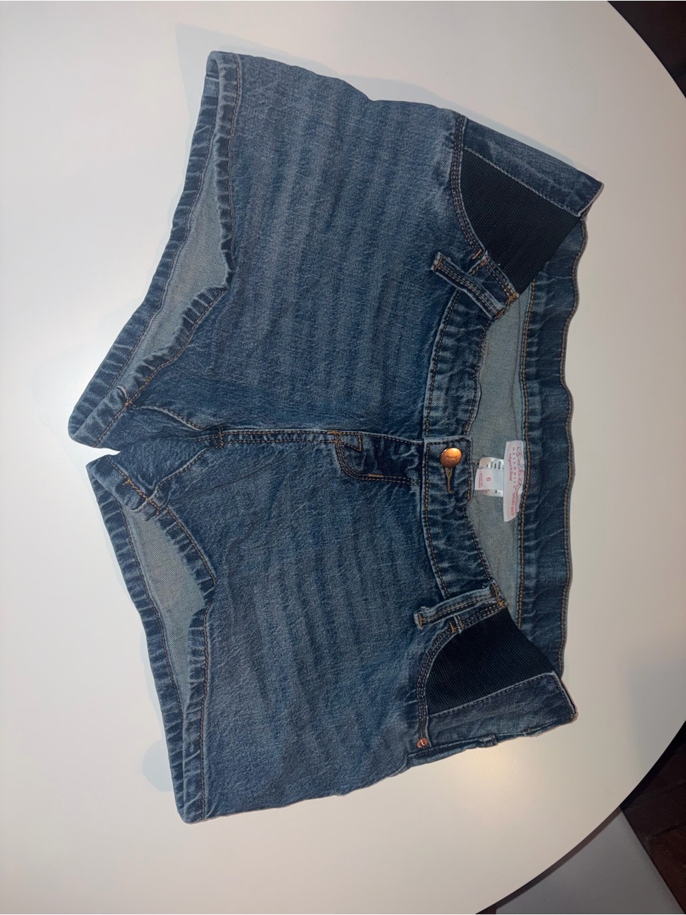 Isabel Maternity Denim Shorts